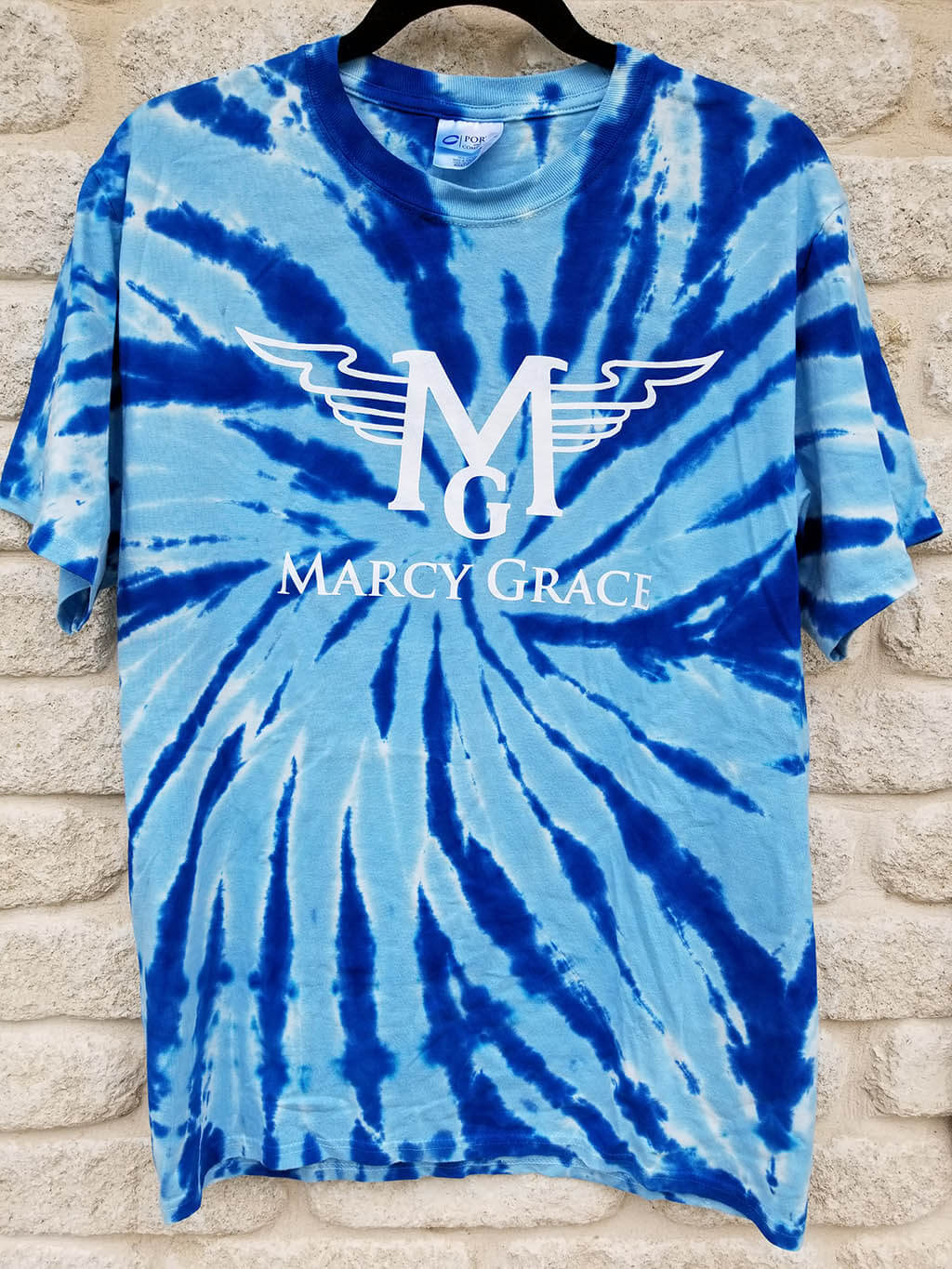 Blue Tie-Dye T-Shirt