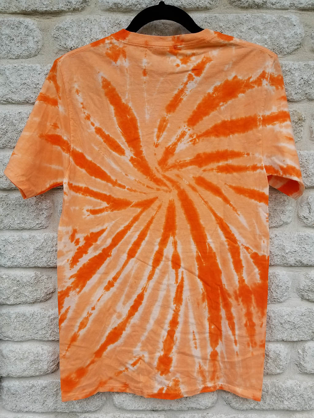 Orange Tie-Dye T-Shirt